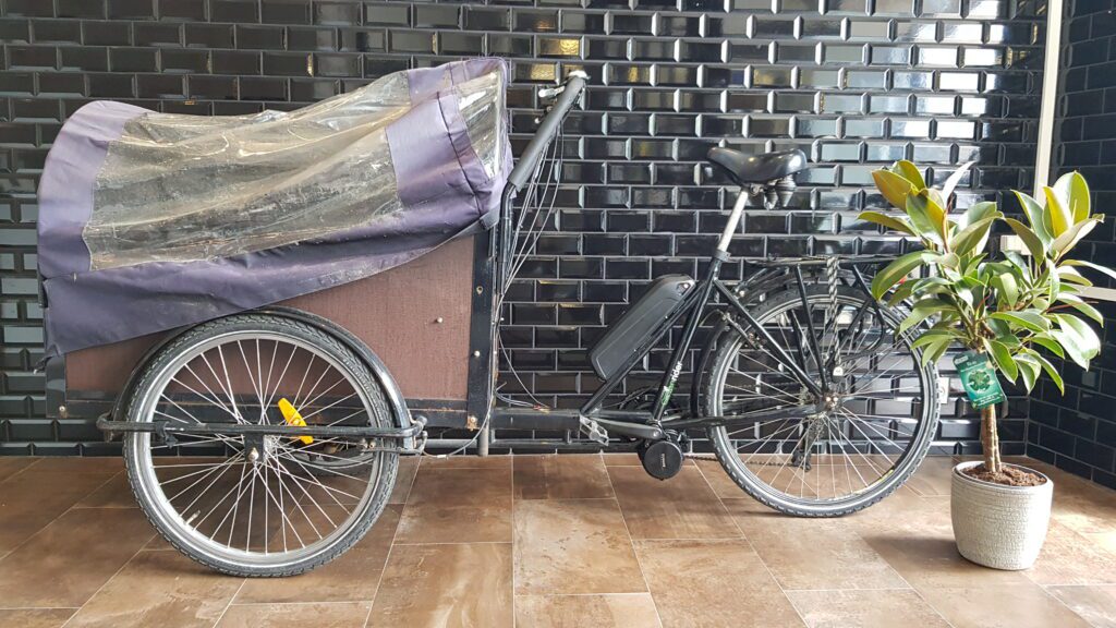 Amlad elcykel kit