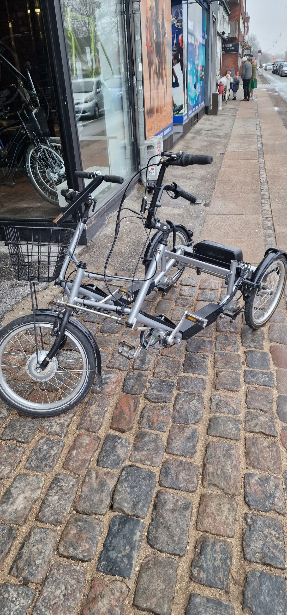 Tandem handicap cykel